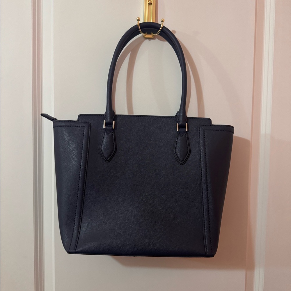 Michael Kors Navy Blue Tote Bag - Picture 2 of 8